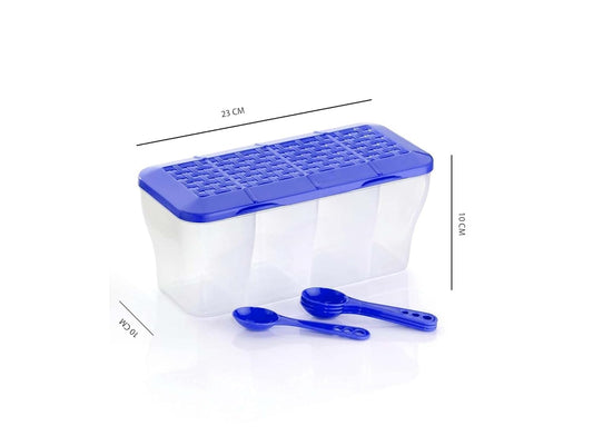 Airtight Four-Section Kitchen Storage Hub
