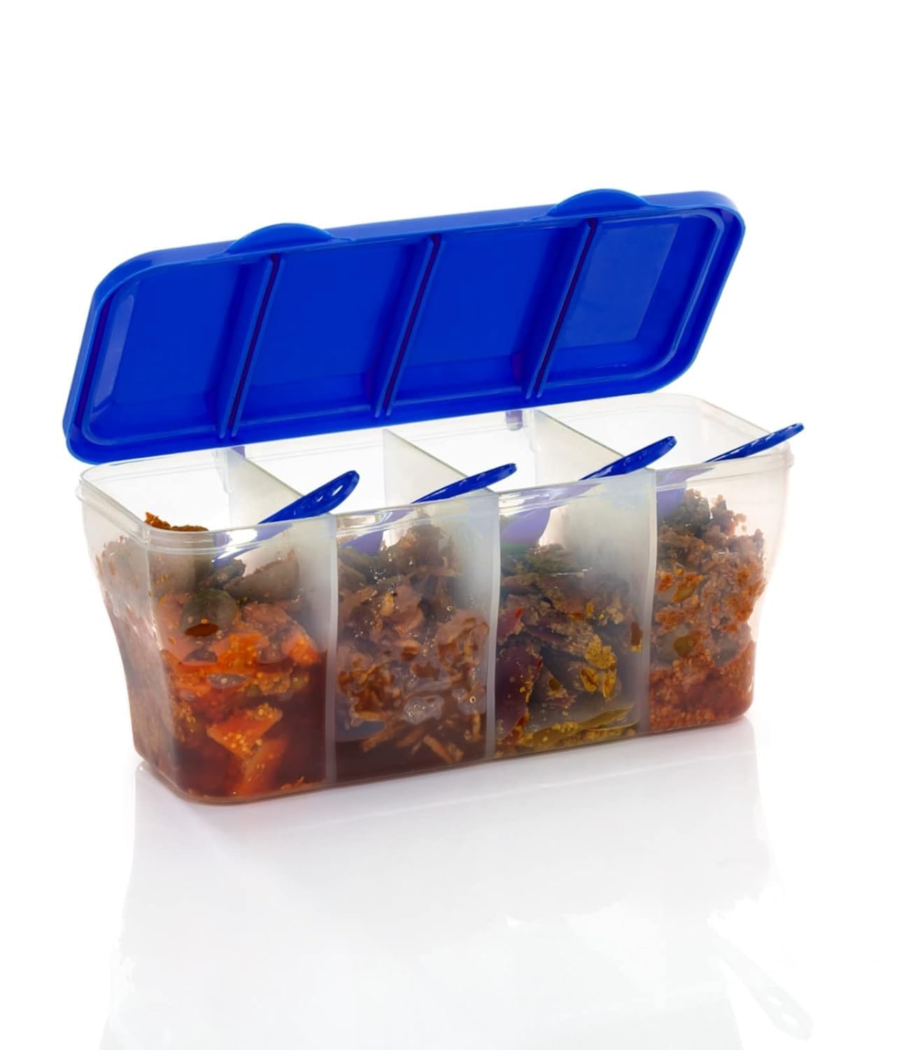 Airtight Four-Section Kitchen Storage Hub
